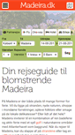 Mobile Screenshot of madeira.dk