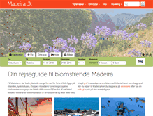 Tablet Screenshot of madeira.dk